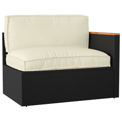 vidaXL Lot de 2 coussins de palette Crème Tissu Oxford