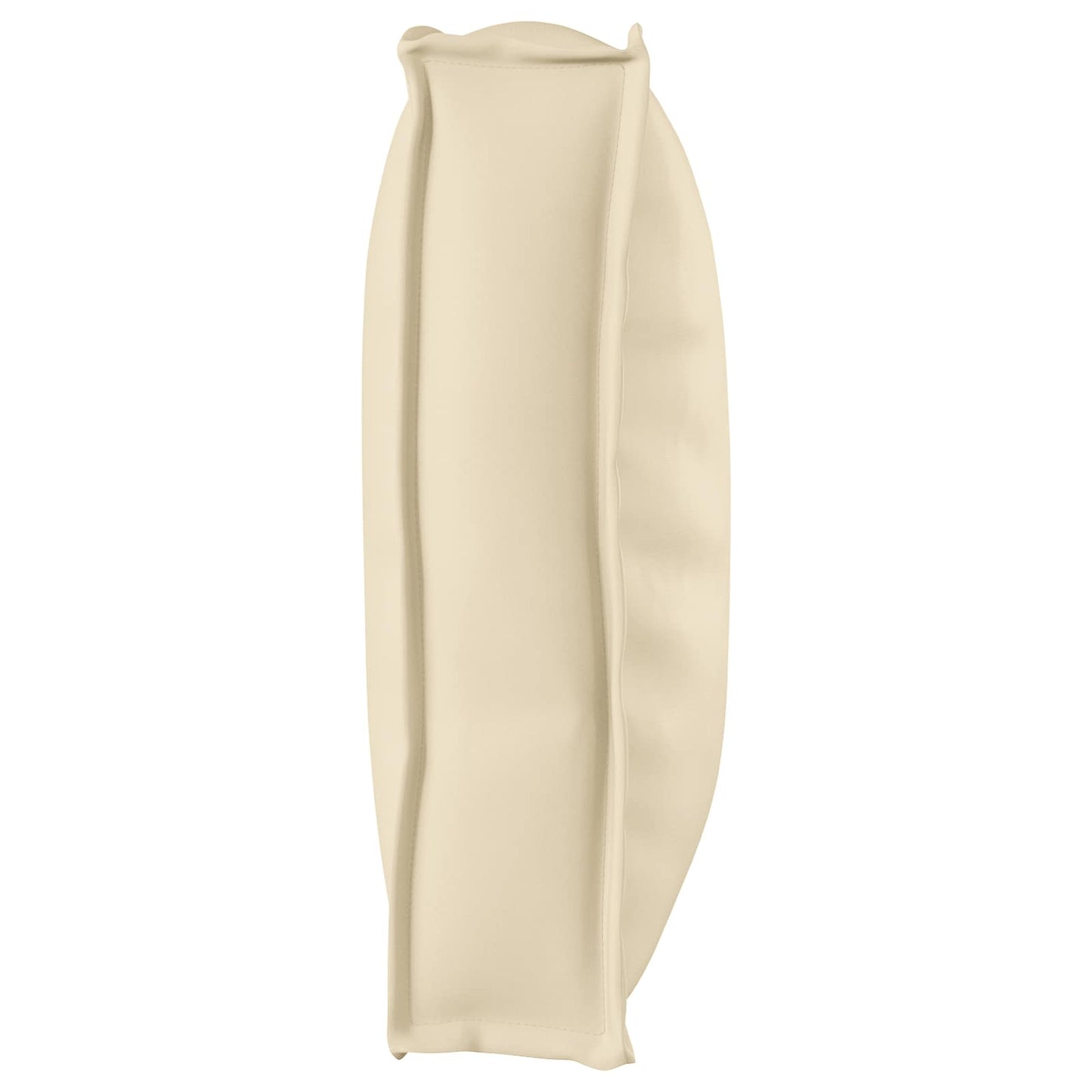 vidaXL Lot de 2 coussins de palette Crème Tissu Oxford