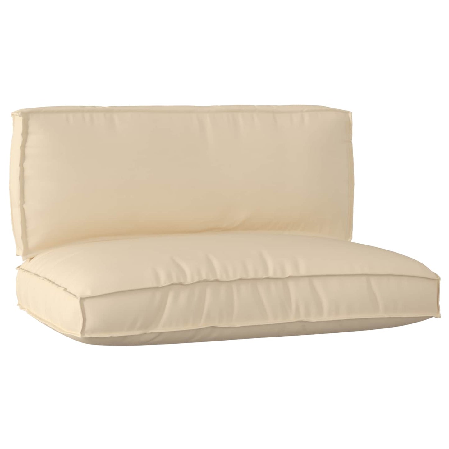 vidaXL Set de coussins de palette 2 pcs Tissu Oxford beige