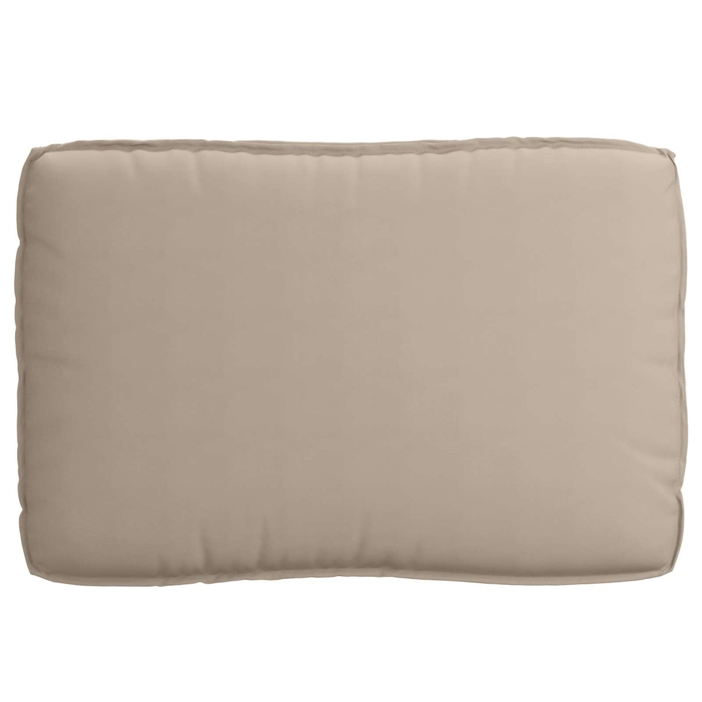 vidaXL Palettenkissenset 2 pcs Taupe Oxford-Stoff