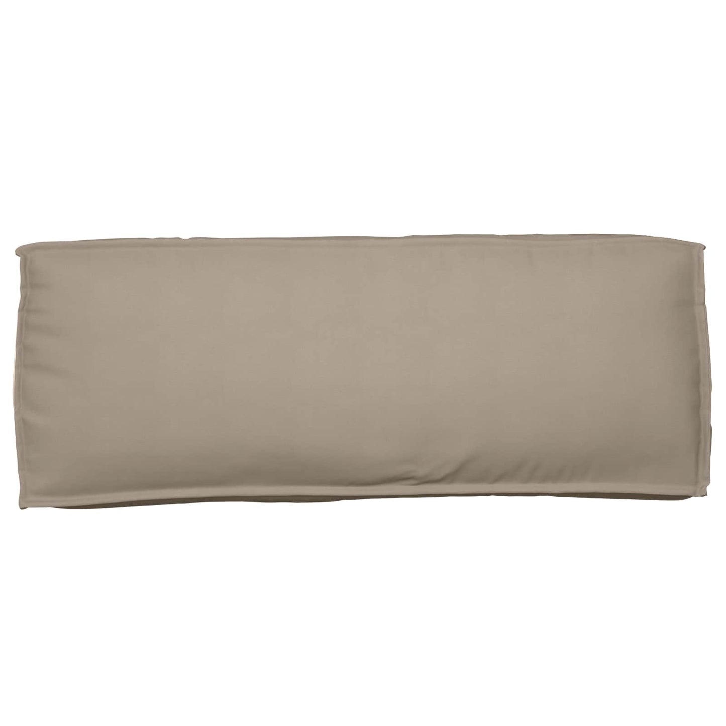 vidaXL Palettenkissenset 2 pcs Taupe Oxford-Stoff