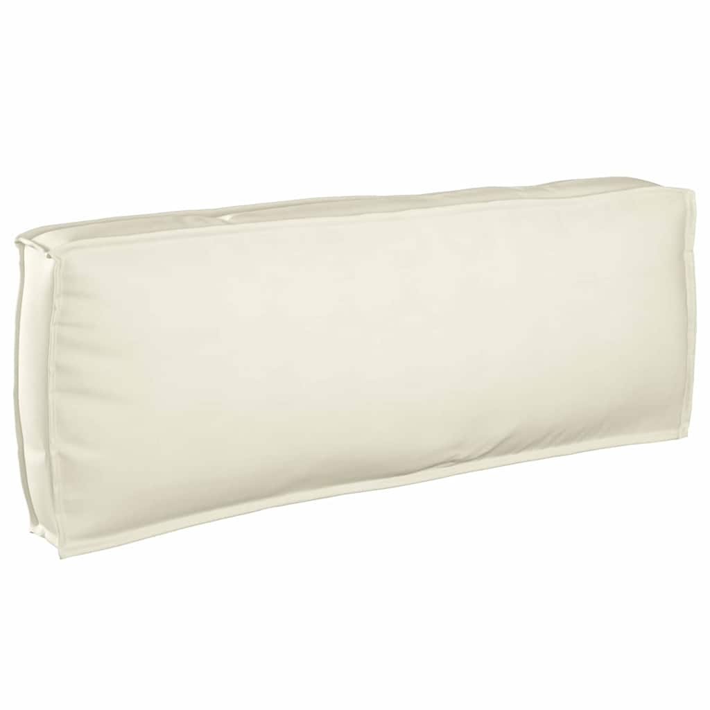 vidaXL Pallet Kissen Set 3 pcs Creme 120 x 80 x 12 cm Oxford-Stoff