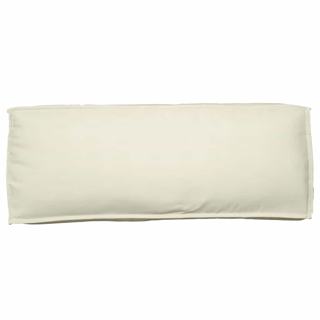vidaXL Pallet Kissen Set 3 pcs Creme 120 x 80 x 12 cm Oxford-Stoff
