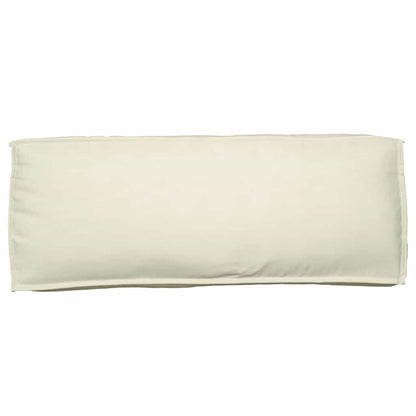 vidaXL Pallet Kissen Set 3 pcs Creme 120 x 80 x 12 cm Oxford-Stoff