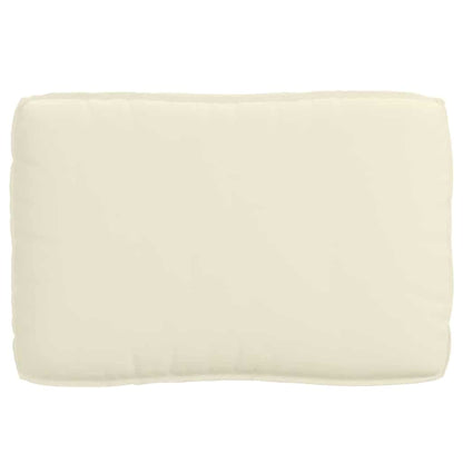 vidaXL Pallet Kissen Set 3 pcs Creme 120 x 80 x 12 cm Oxford-Stoff