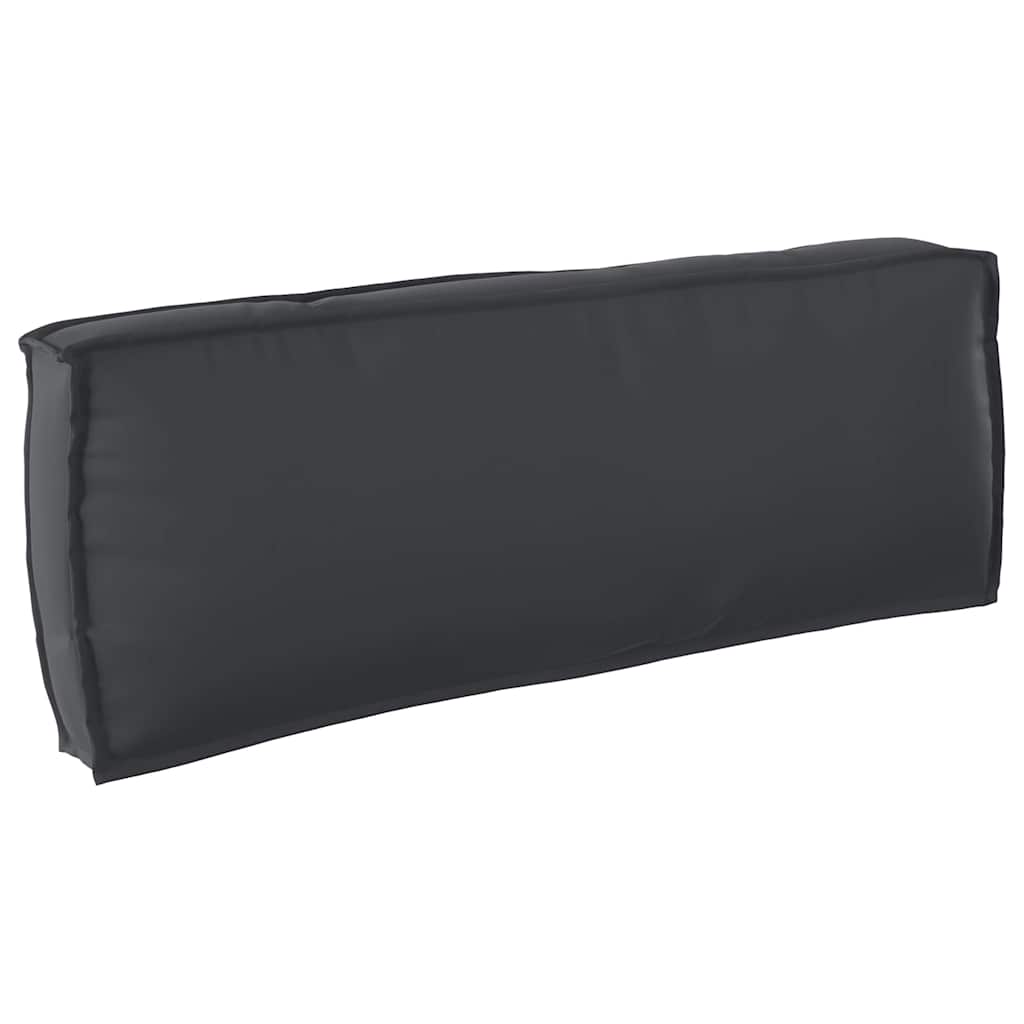 vidaXL Pallet Kissen Set 3 pcs Schwarz 120 x 80 x 12 cm Oxford-Stoff