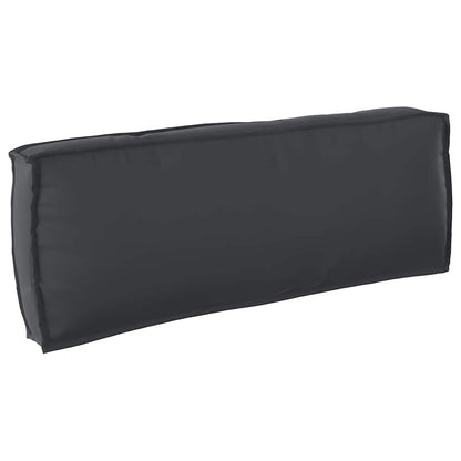 vidaXL Pallet Kissen Set 3 pcs Schwarz 120 x 80 x 12 cm Oxford-Stoff