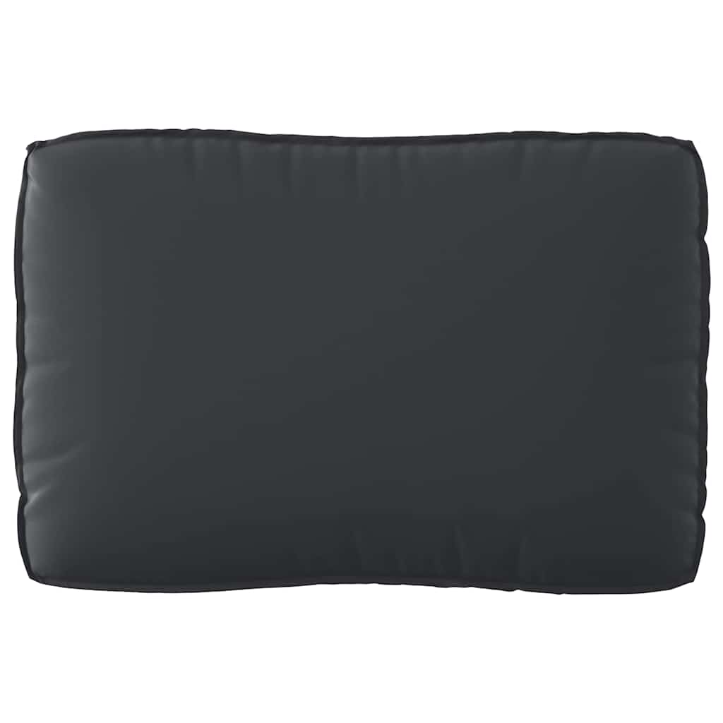 vidaXL Pallet Kissen Set 3 pcs Schwarz 120 x 80 x 12 cm Oxford-Stoff