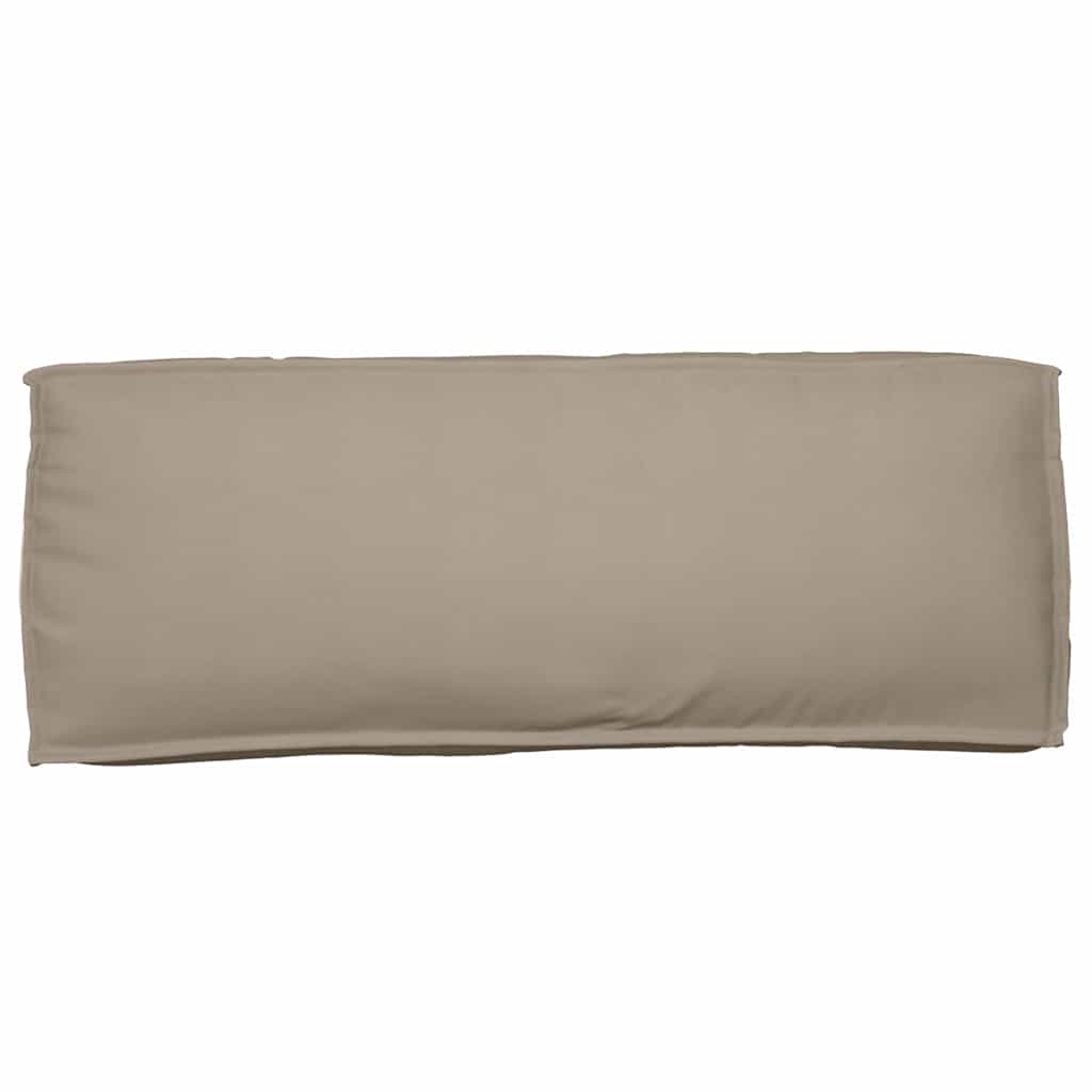 vidaXL Pallet Kissen Set 3 pcs Taupe 120 x 80 x 12 cm Oxford-Stoff