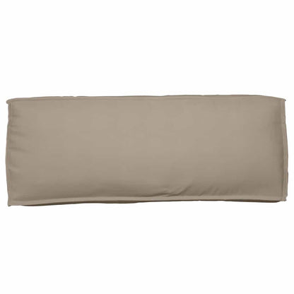 vidaXL Pallet Kissen Set 3 pcs Taupe 120 x 80 x 12 cm Oxford-Stoff