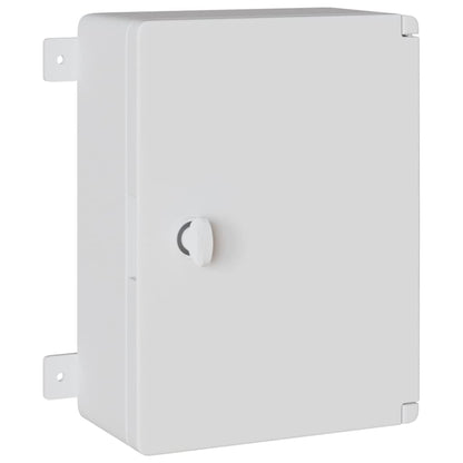 Steuerungsschrank Grau 32 x 13 x 33 cm ABS Kunststoff