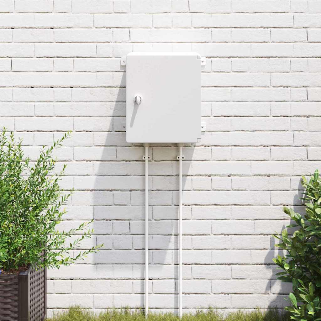 Steuerungsschrank Grau 37 x 16,5 x 35 cm ABS Kunststoff