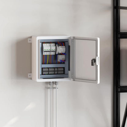 Steuerungsschrank Grau 37 x 16,5 x 35 cm ABS Kunststoff