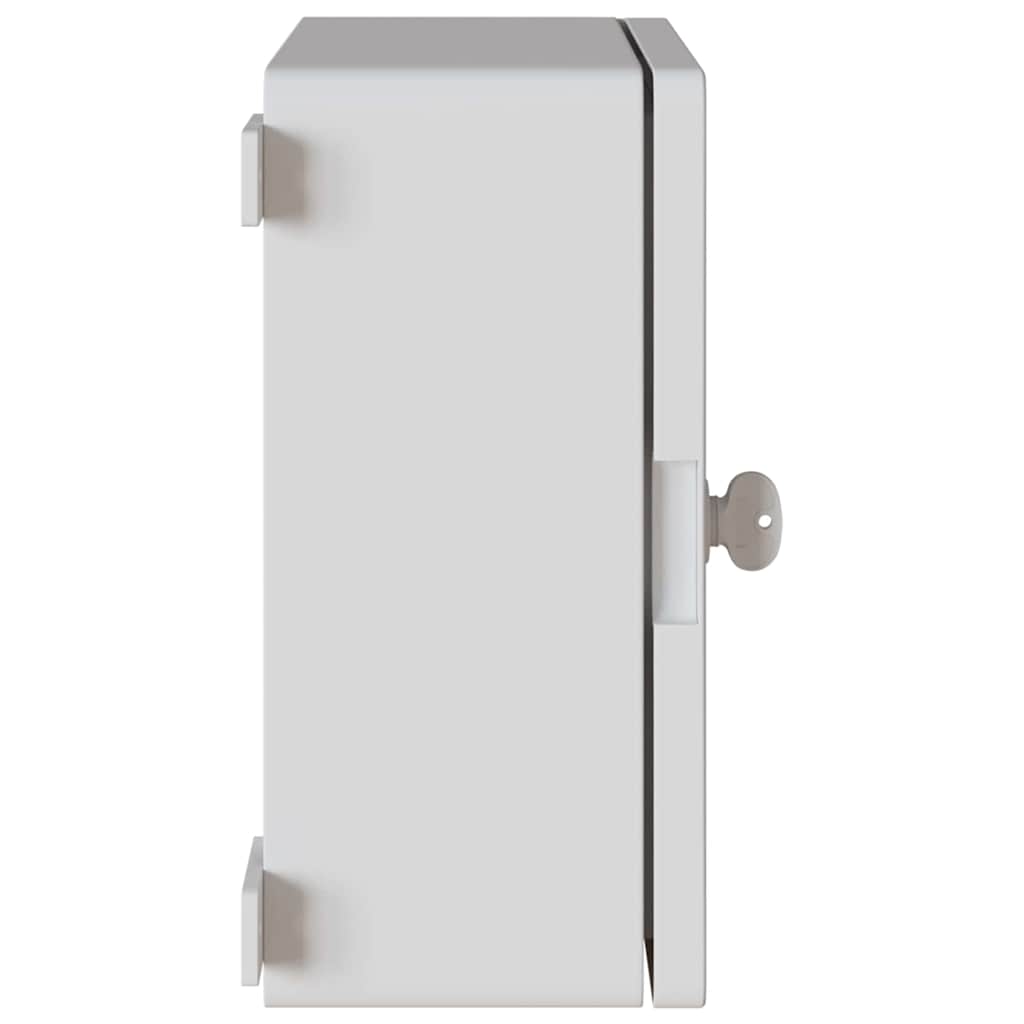 Steuerungsschrank Grau 37 x 16,5 x 35 cm ABS Kunststoff