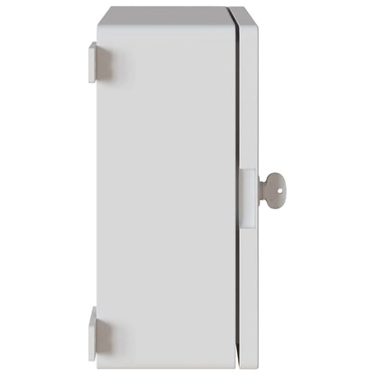 Steuerungsschrank Grau 37 x 16,5 x 35 cm ABS Kunststoff