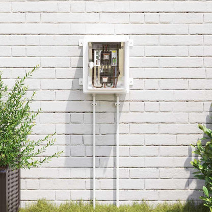 Steuerungsschrank Grau 32 x 13 x 30 cm ABS Kunststoff