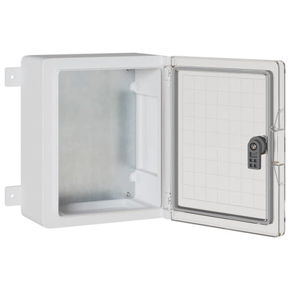 Steuerungsschrank Grau 32 x 13 x 30 cm ABS Kunststoff