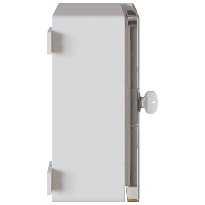 Steuerungsschrank Grau 32 x 13 x 30 cm ABS Kunststoff