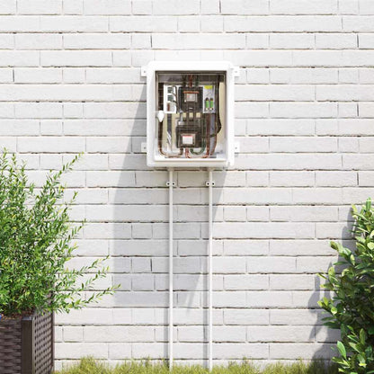 Steuerungsschrank Grau 37 x 16,5 x 35 cm ABS Kunststoff