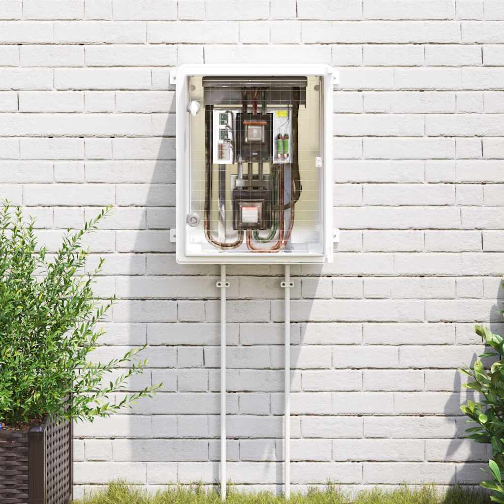 Steuerungsschrank Grau 47 x 24 x 50 cm ABS Kunststoff