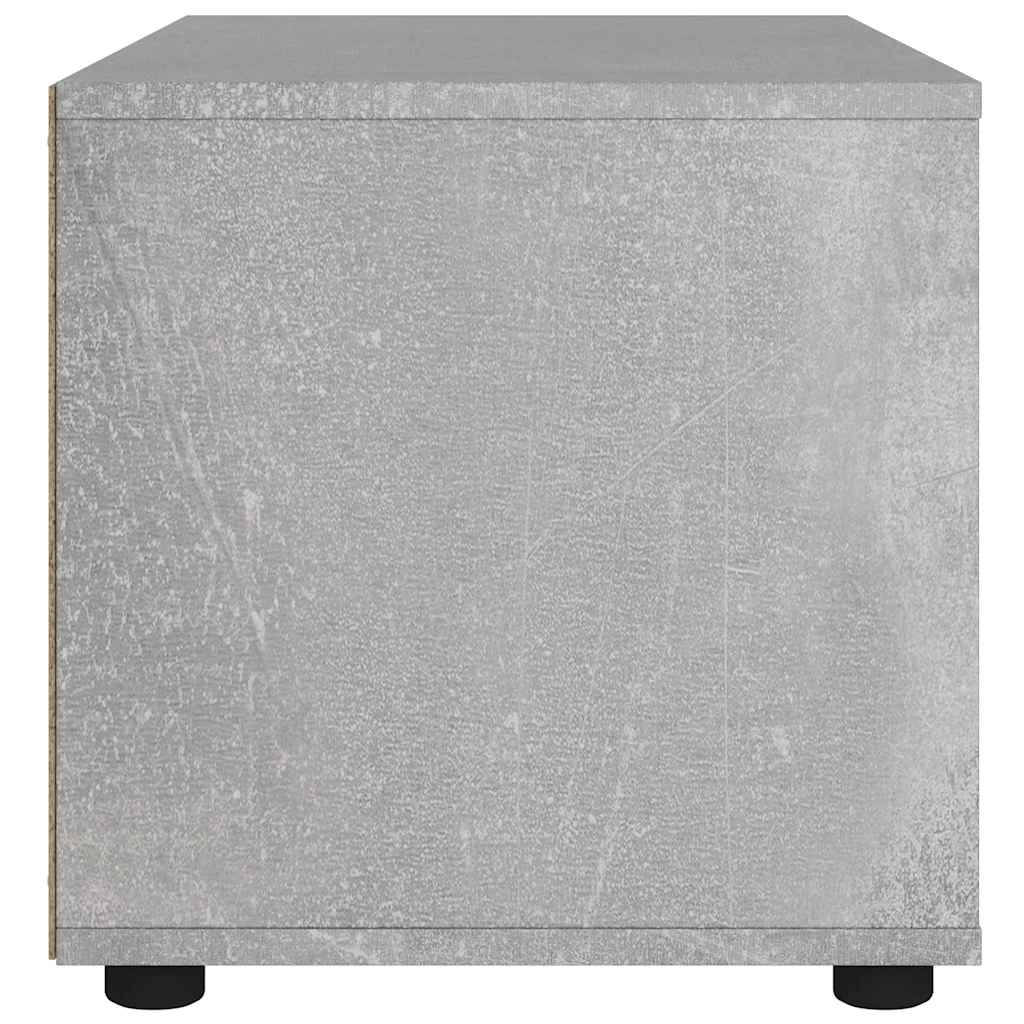 TV-Schrank VISNES Betongrau 60x40x38 cm Holzwerkstoff