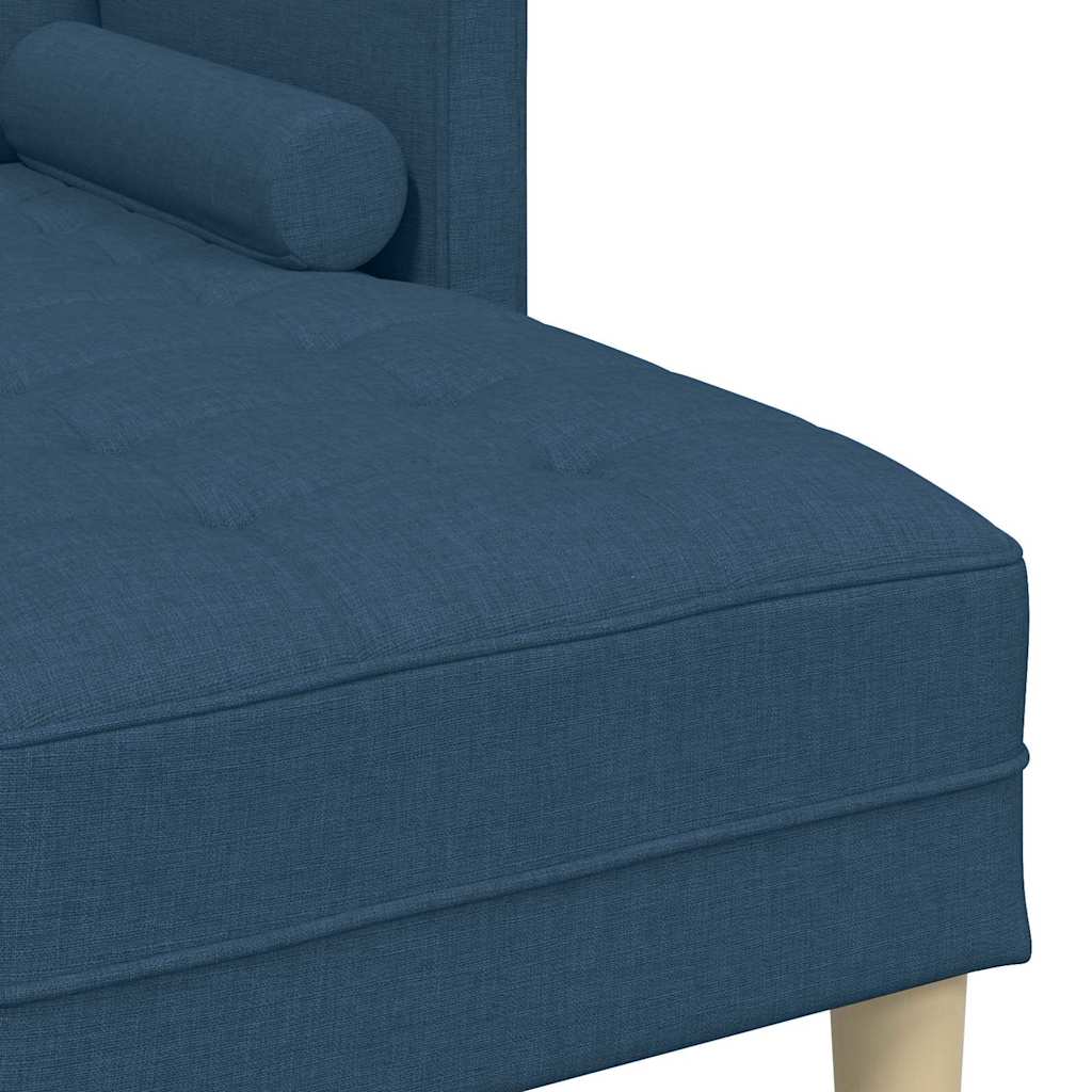 vidaXL Sofa Set Blau 173 x 131 x 67 cm Stoff