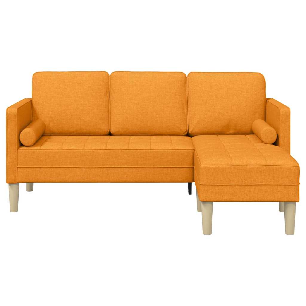 vidaXL Sofa Set Dunkelgelb 173 x 131 x 67 cm Stoff