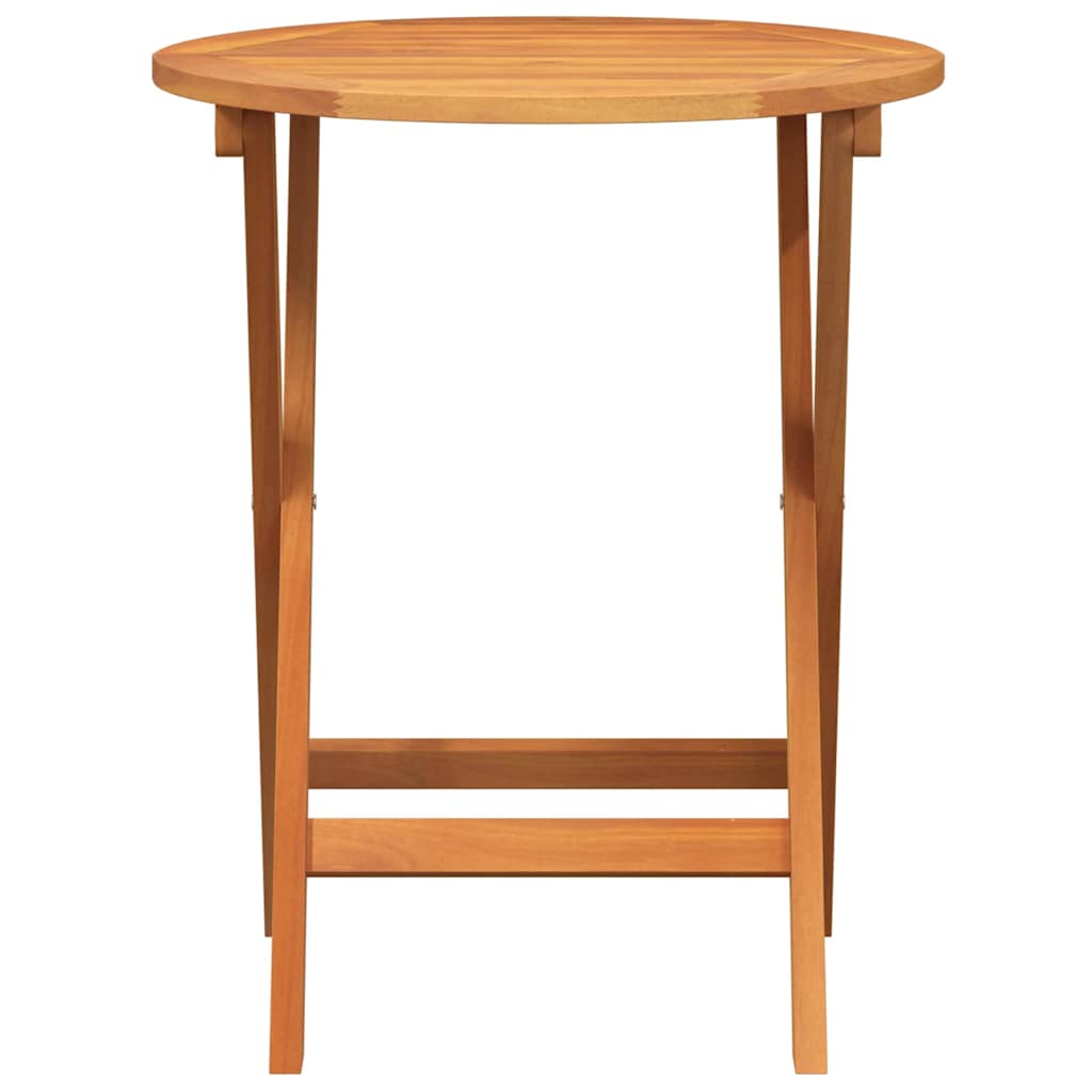 Gartentisch Natur 60 x 60 x 72 cm Massivholz Akazie