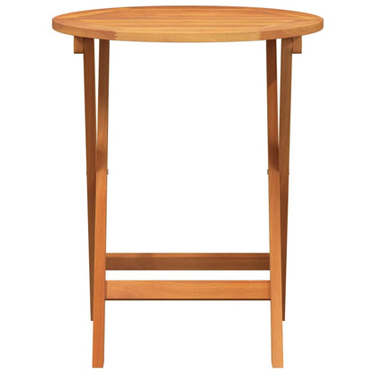 Gartentisch Natur 60 x 60 x 72 cm Massivholz Akazie