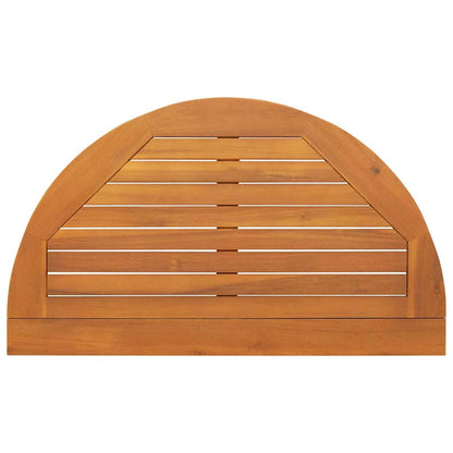 vidaXL Bistrogarnitur mit Kissen 3 pcs Öl-Natur Massivholz Akazie