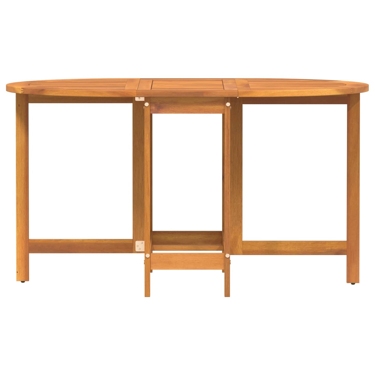 vidaXL Gartentisch Braun 110 x 60 x 72 cm Massivholz Akazie