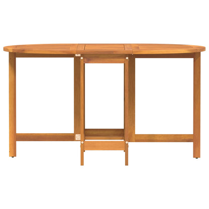 vidaXL Gartentisch Braun 110 x 60 x 72 cm Massivholz Akazie