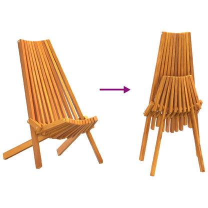vidaXL Stuhl 2 pcs Braun 69 x 56 x 84 cm Massivholz Akazie
