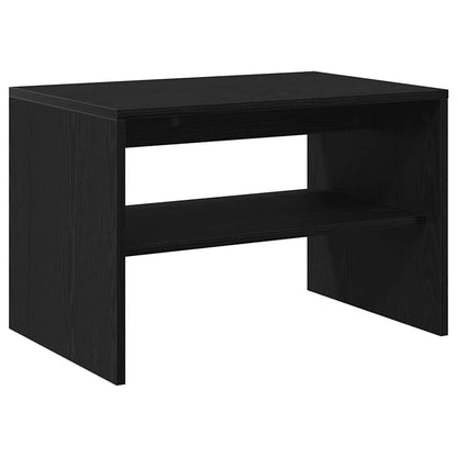 TV-Schrank Schwarz Eichen-Optik 60x40x40 cm Holzwerkstoff