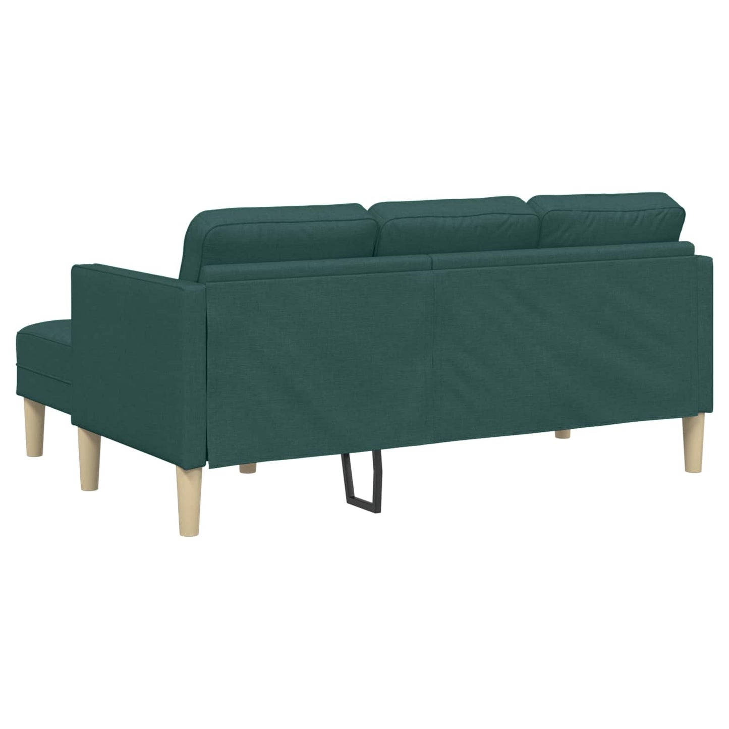 vidaXL Sofa Set mit Kissen 2 pcs Dunkelgrün Polyester