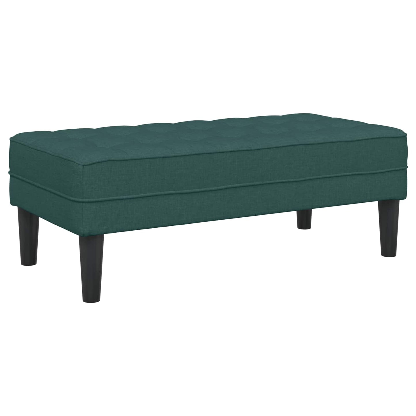 vidaXL Sofa Set mit Kissen 2 pcs Dunkelgrün Polyester