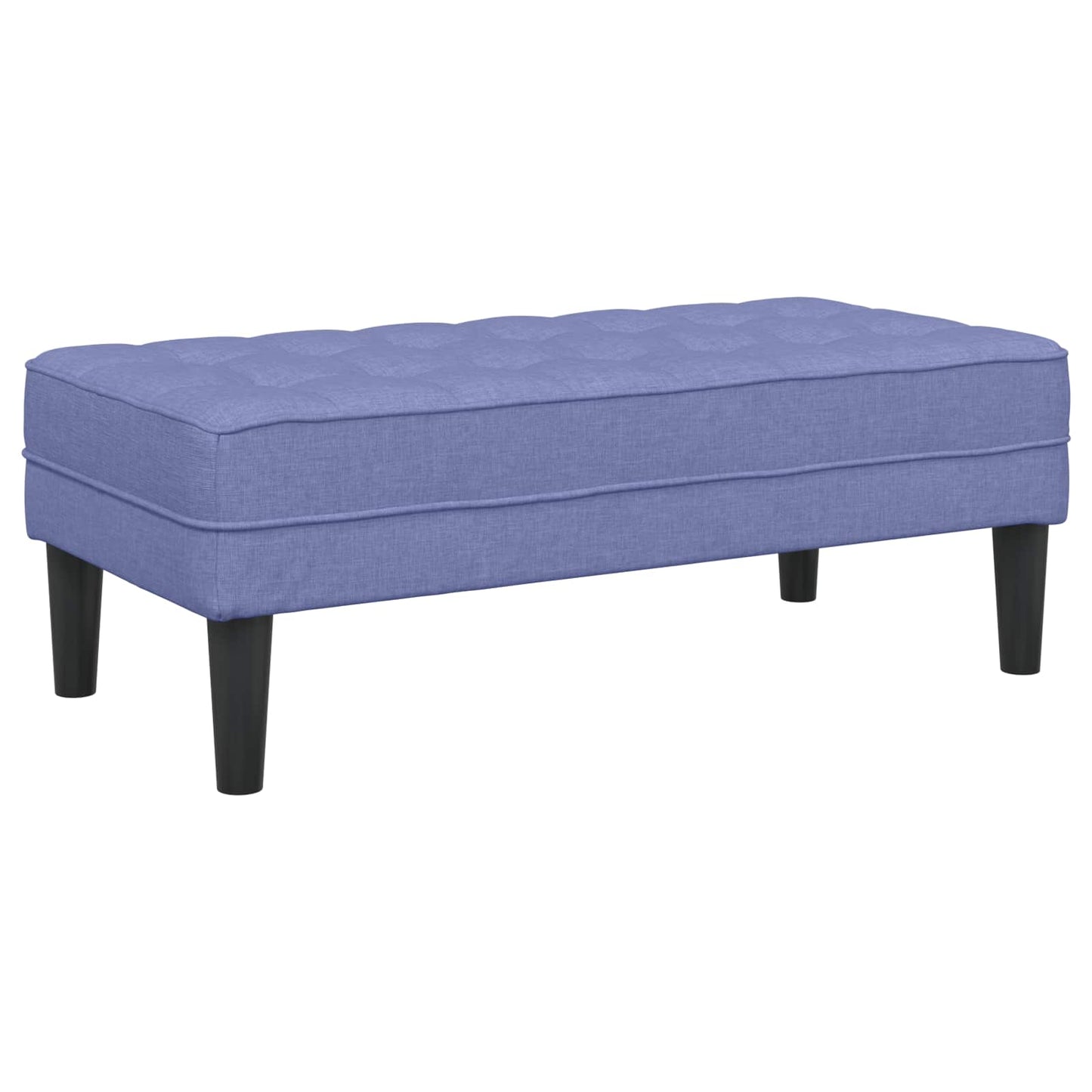 vidaXL Sofa Set mit Kissen 2 pcs Jeans blau Polyester