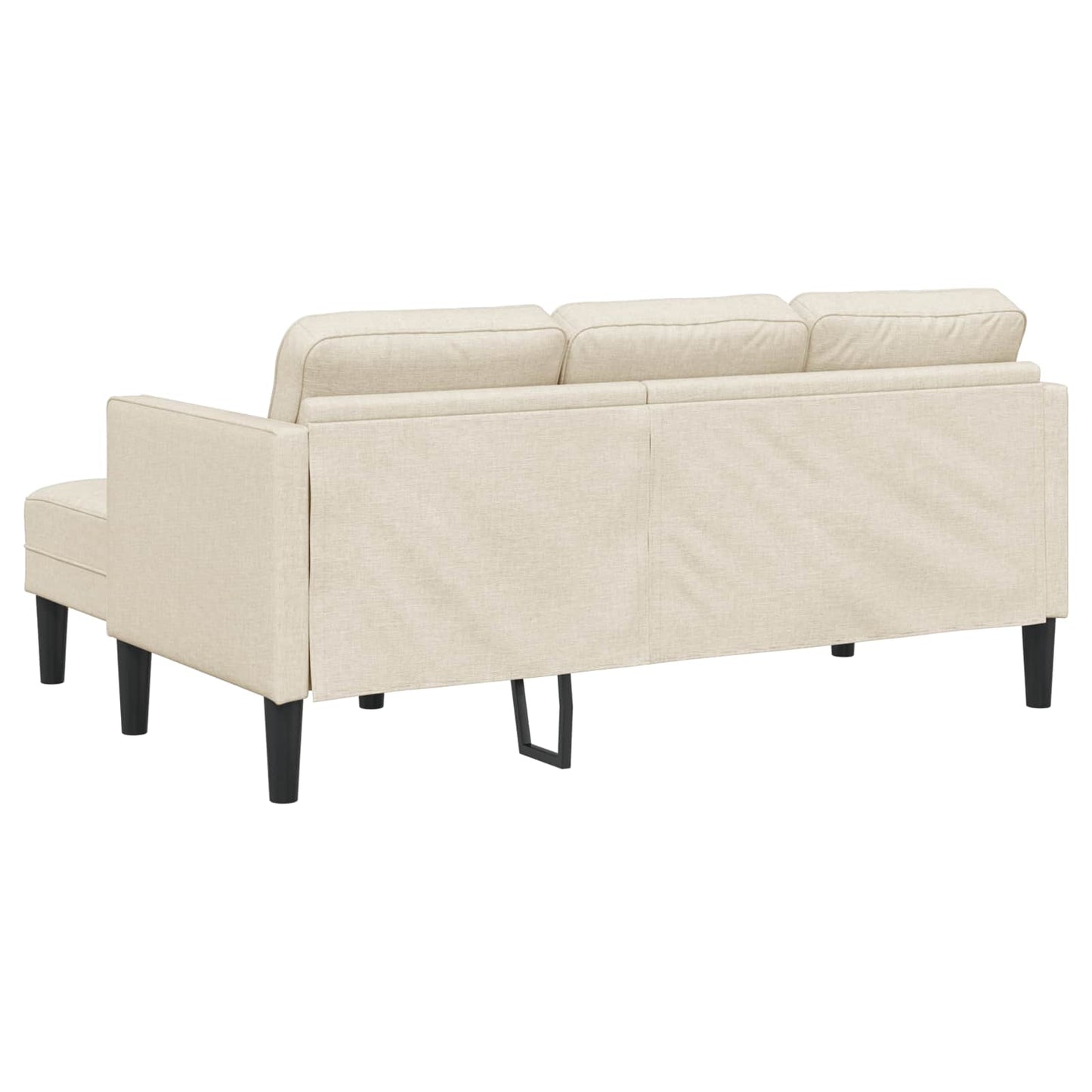 vidaXL Sofa Set mit Kissen 2 pcs Leinen Polyester