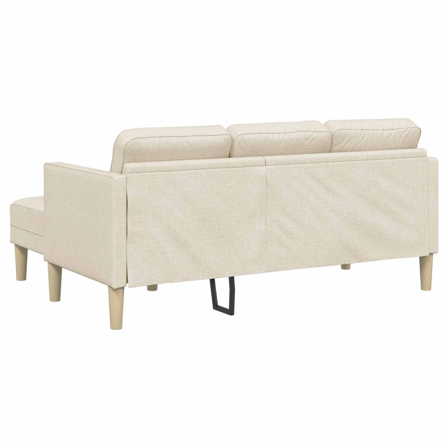 vidaXL Sofa Set mit Kissen 2 pcs Leinen Polyester