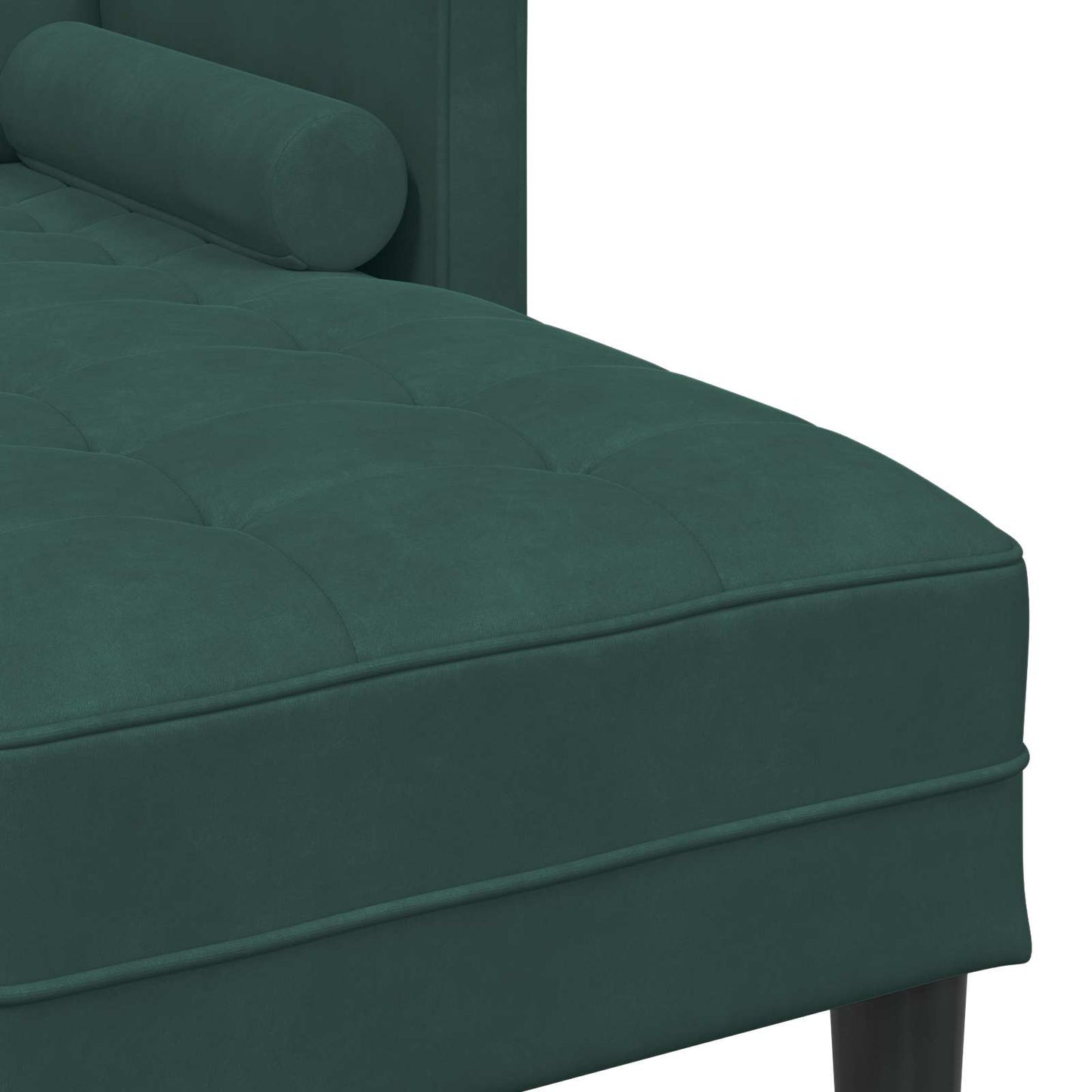 vidaXL Sofa Set 2 pcs Dunkelgrün 173 x 131 x 67 cm Samt