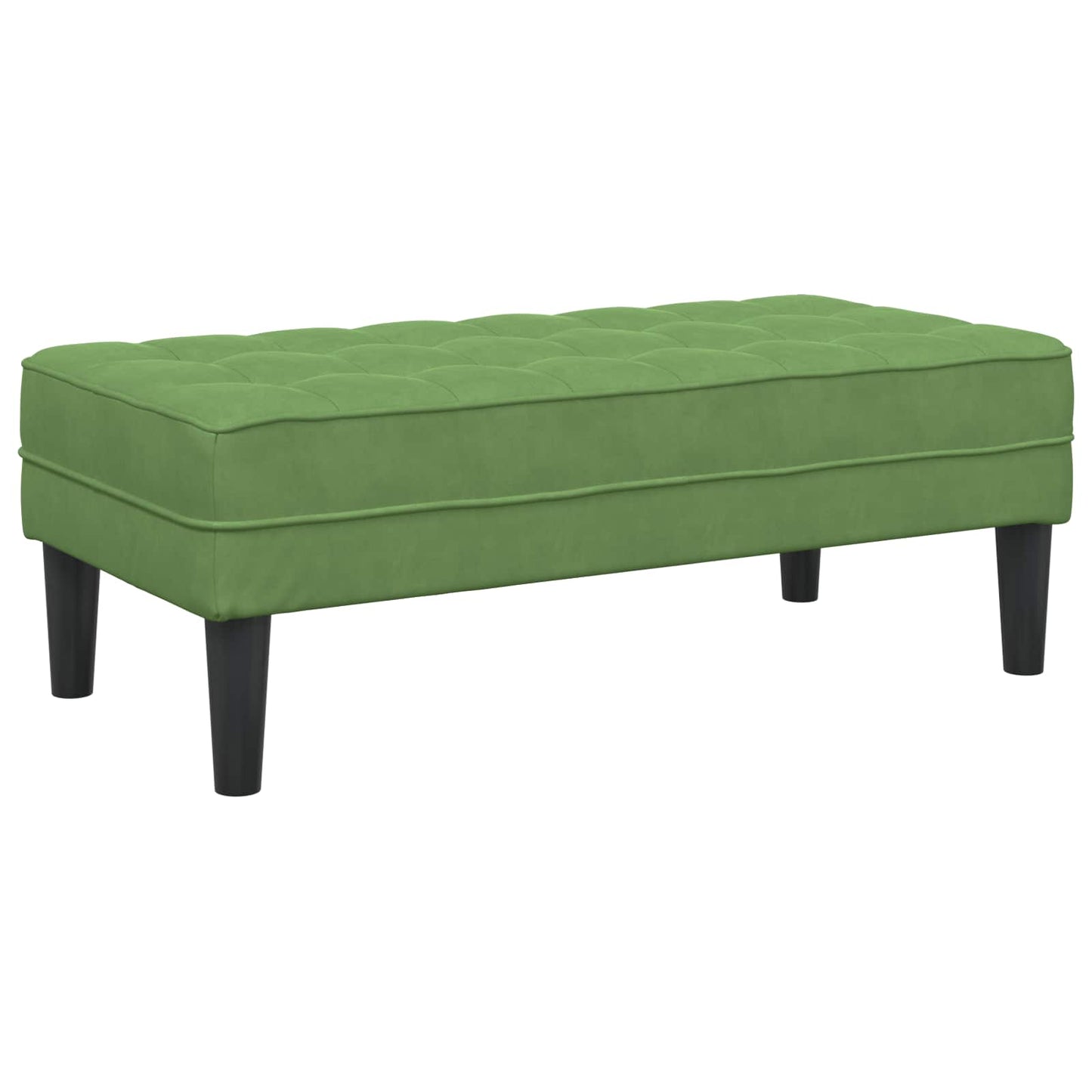 vidaXL Sofa Set mit Kissen 2 pcs Hellgrün Polyester