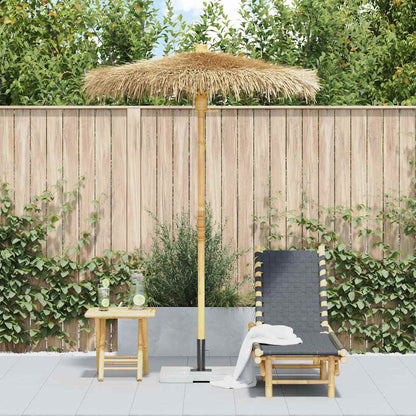 vidaXL Tiki-Schirm mit Bananenblatt-Dach 150 cm Bambus