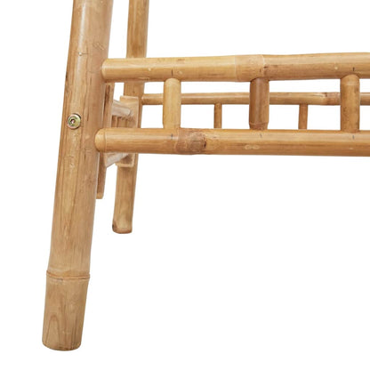 vidaXL Garten-Bartisch Quadratisch 55x55x100 cm Bambus