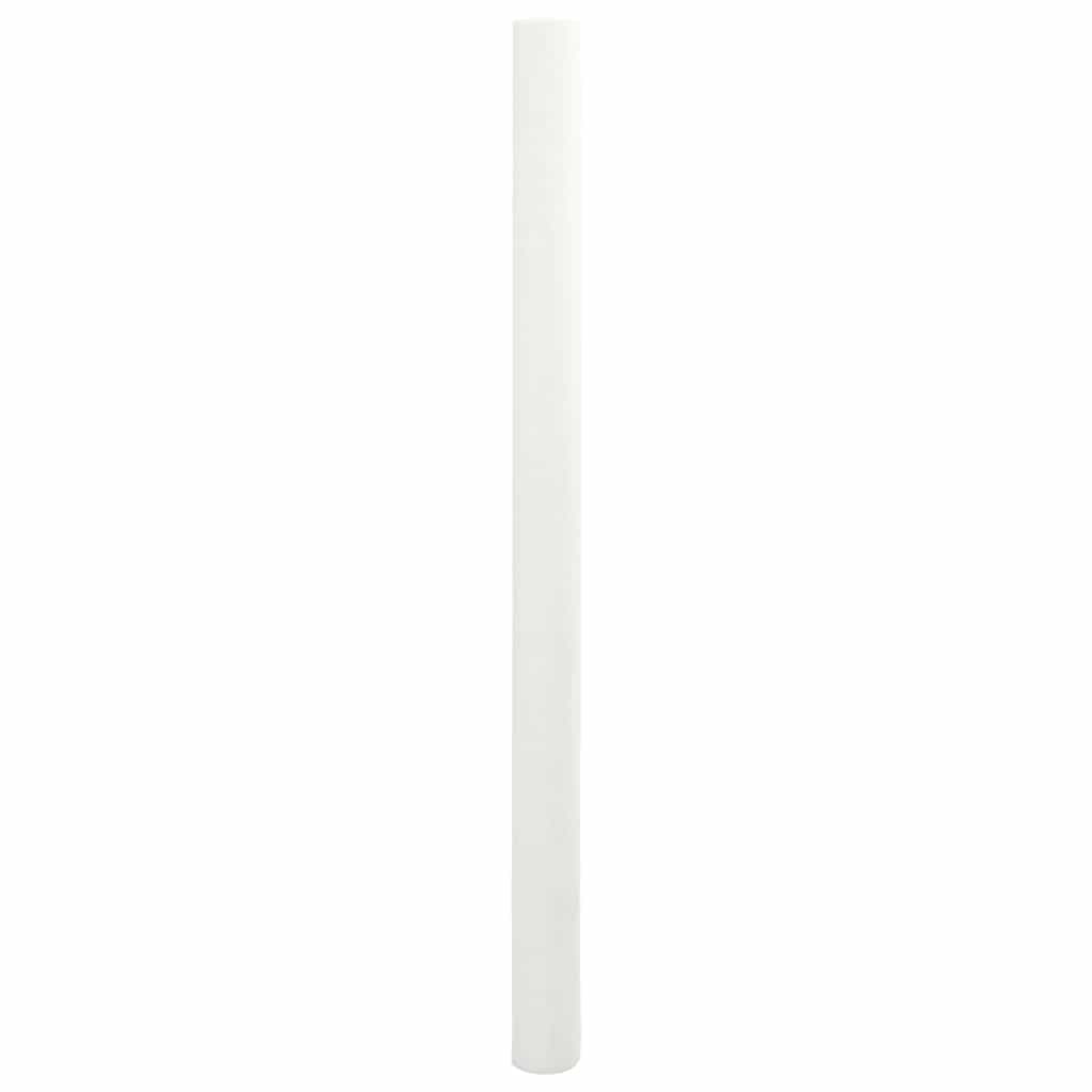 vidaXL Insektenschutzgitter Weiß 100 x 500 cm Glasfaser