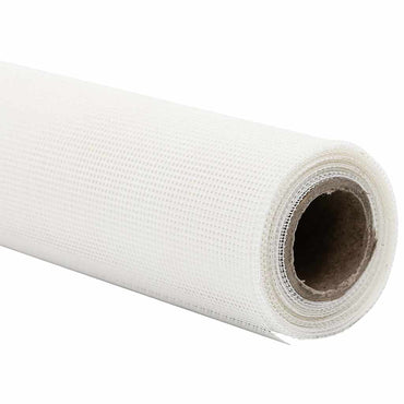 vidaXL Insektenschutzgitter Weiß 112 x 500 cm Glasfaser