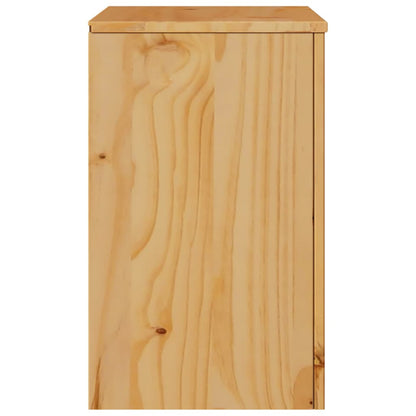 Couchtisch Drammen Eiche 45 x 35 x 56 cm Massives Kiefernholz