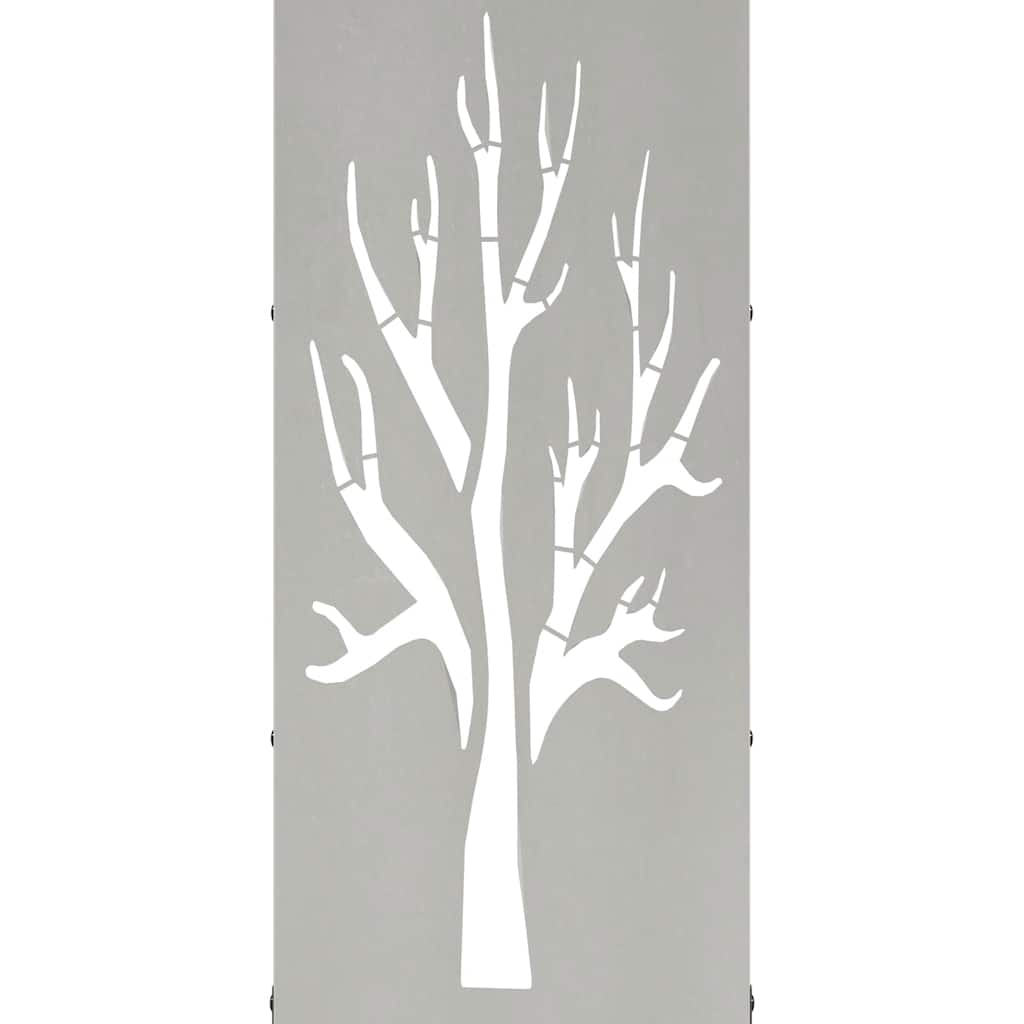 Brennholzregal 40x30x80 cm Edelstahl