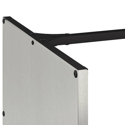 Brennholzregal 40x40x40 cm Edelstahl