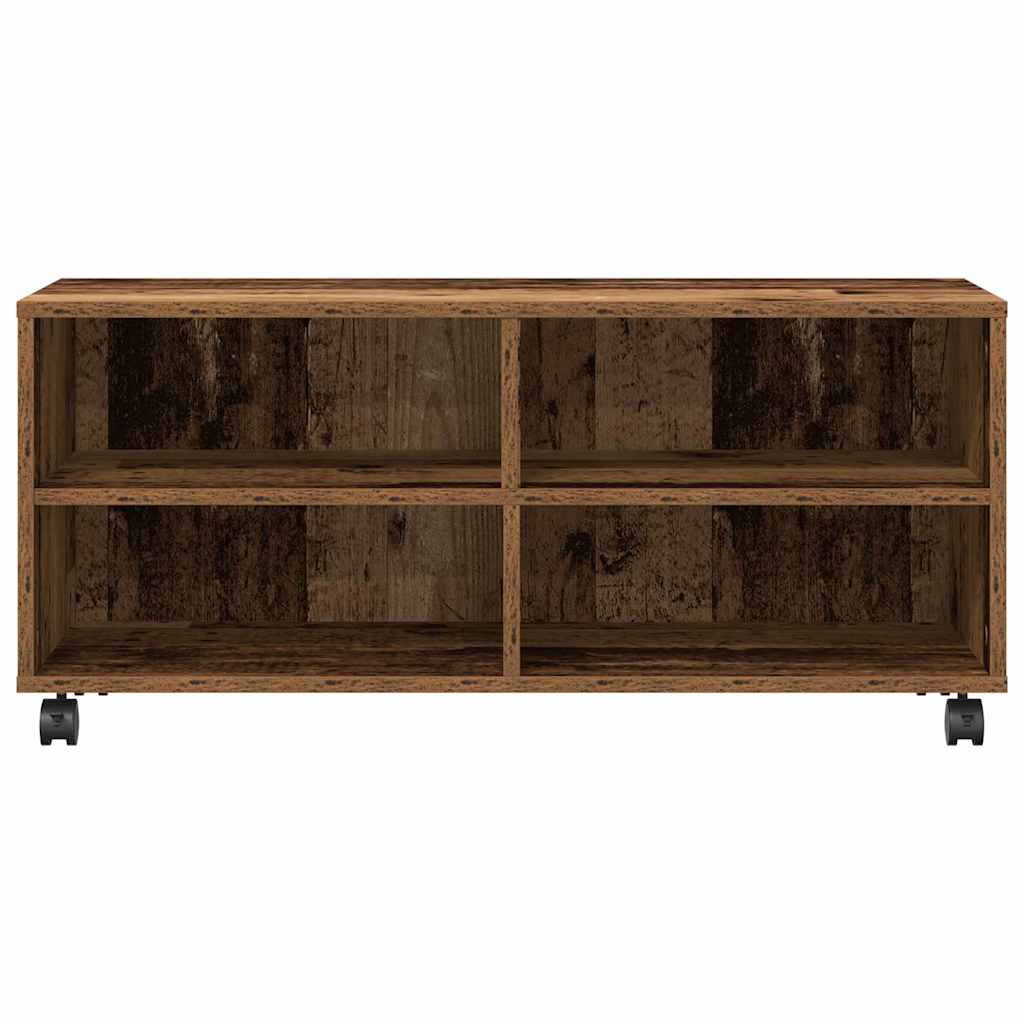 vidaXL TV-Schränk Braun 90 x 35 x 40,5 cm Holzwerkstoff