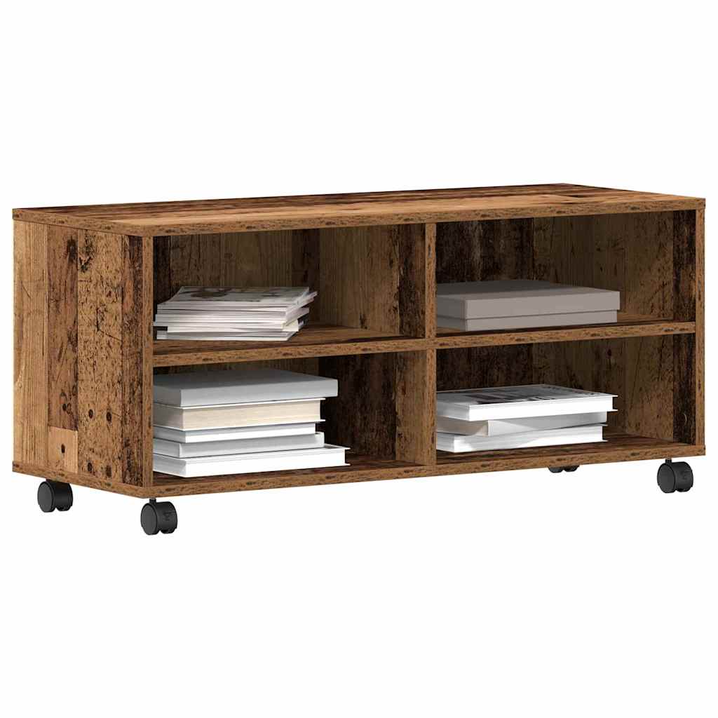 vidaXL TV-Schränk Braun 90 x 35 x 40,5 cm Holzwerkstoff